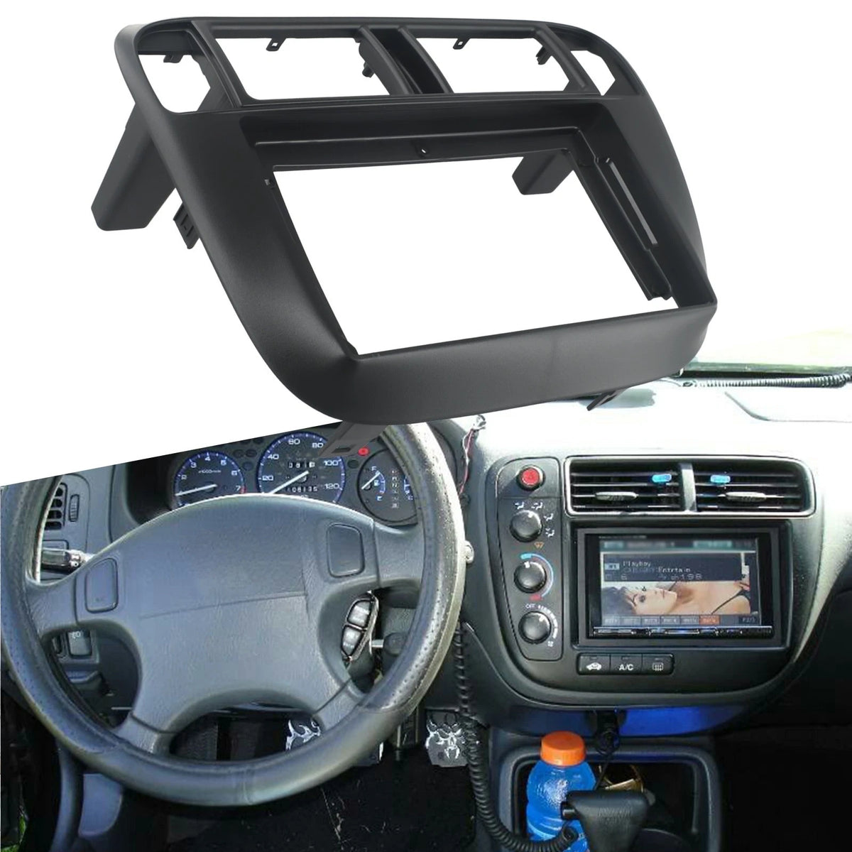Black Frame Panel for Honda Civic (1996–2001)
