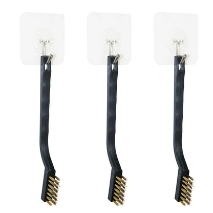 9PCS Mini Brass Brushes Set for Automotive Cleaning Tools