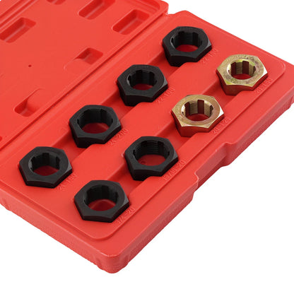 Spindle Rethreading Die Set 8pc for Front Wheel Drive M24 M22 M20