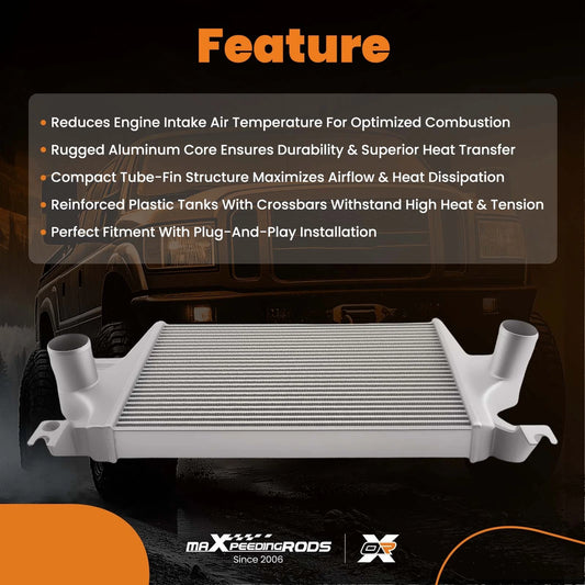 Turbo Intercooler for Ford F-350 F-550 6.0L (2003–2007) Cnx4C9, BTC1127AHP