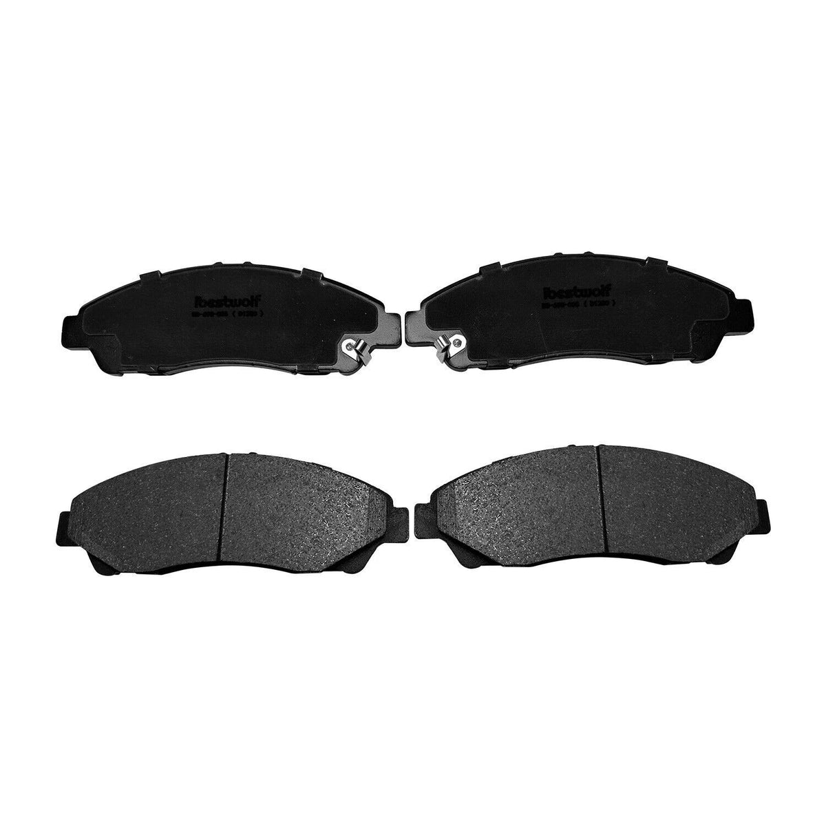 Set of 4 Front Ceramic Brake Pads for Acura MDX RLX ZDX (2009–2015) P-1280 D1280
