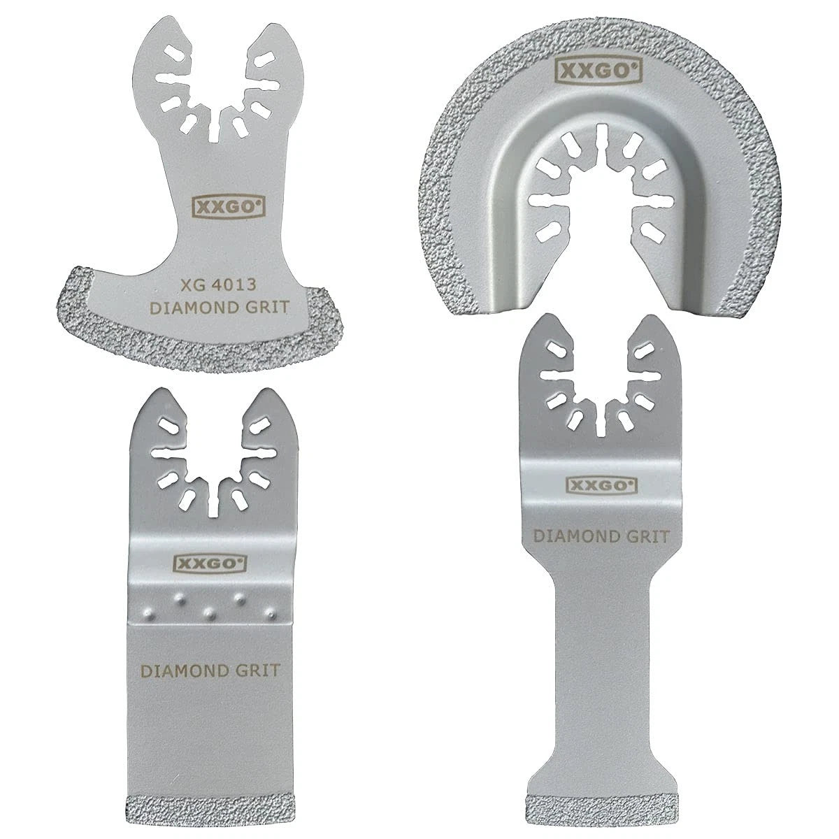 Set of 4 Oscillating Multi Assorted Diamond Blades Kits
