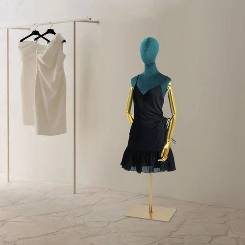 Dress Form Female Mannequin with Base - Adjustable Height 59-78 Inch