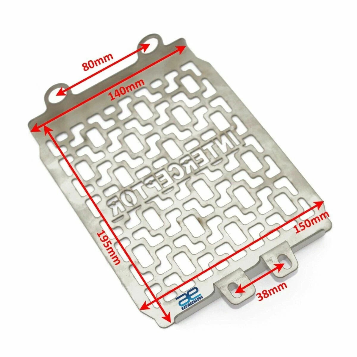 Stainless Steel Radiator Guard for Royal Enfield Interceptor 650 (2019–2023)