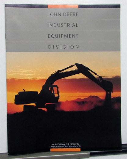 Construction Brochure for John Deere Industrial Equipment (1993)
