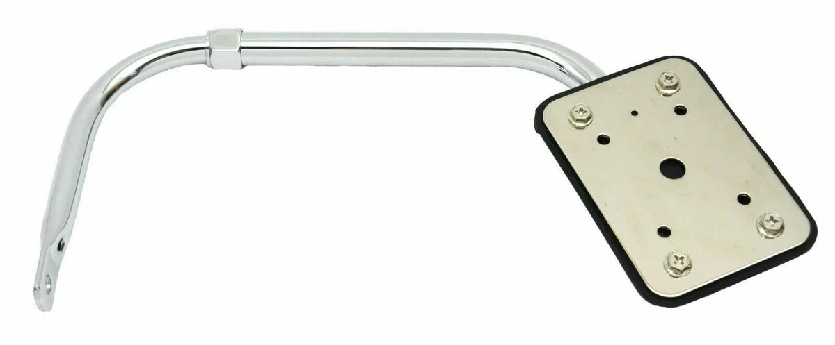Chrome Hood Mount Mirror Bracket for Freightliner Peterbilt (GG33398)