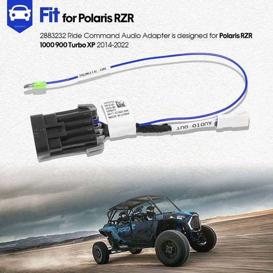 Ride Command Audio Adapter for Polaris RZR 1000 900 Turbo XP (2014–2022) 2883232