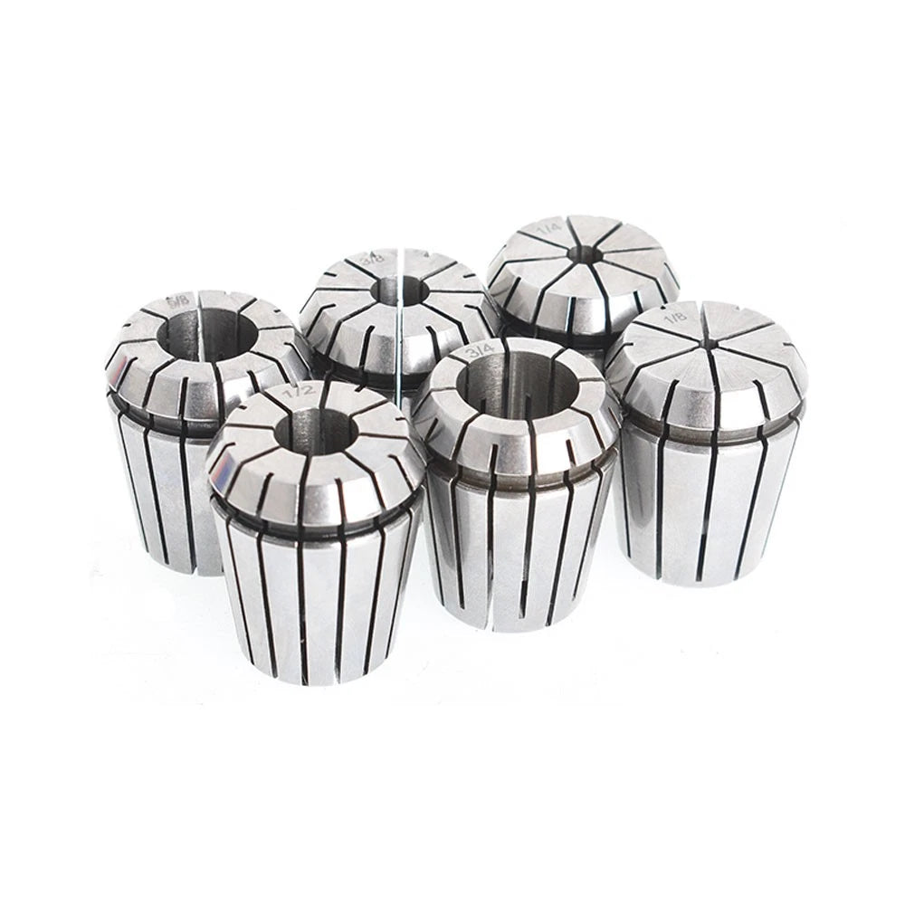 6Pcs ER32 Spring Collet for CNC Milling Lathe Tool Engraving Machine