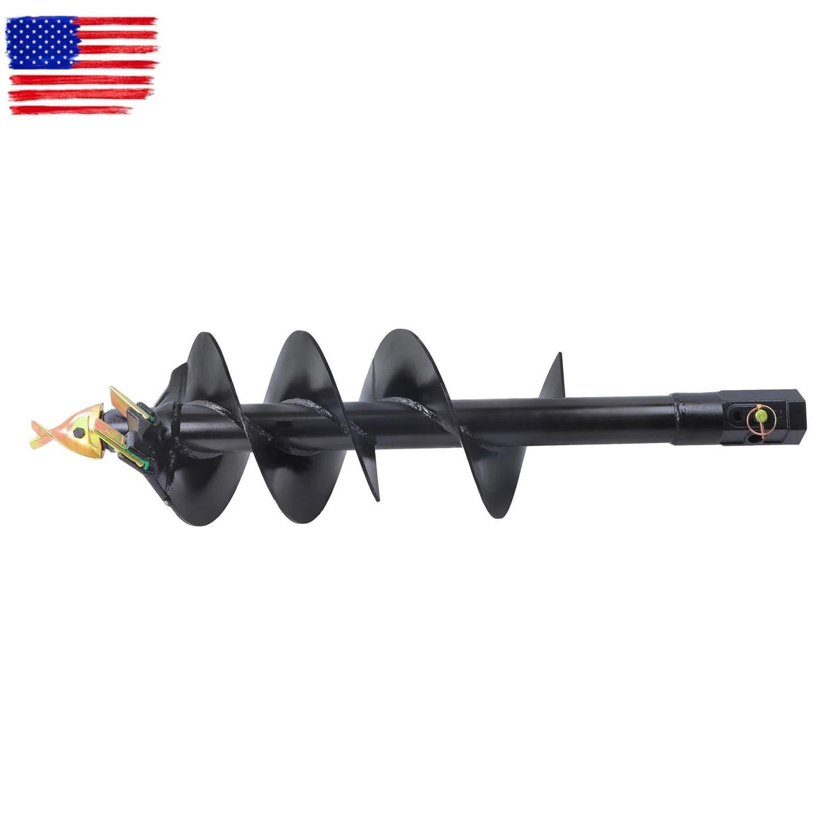 12" x 48" Auger Bit for Skid Steer Post Hole Digger Attachment