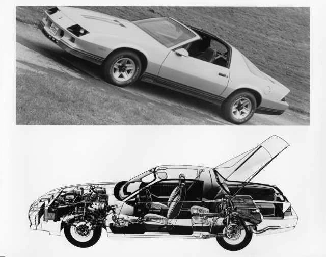 Press Photo for Chevrolet Camaro Z28 (1983)