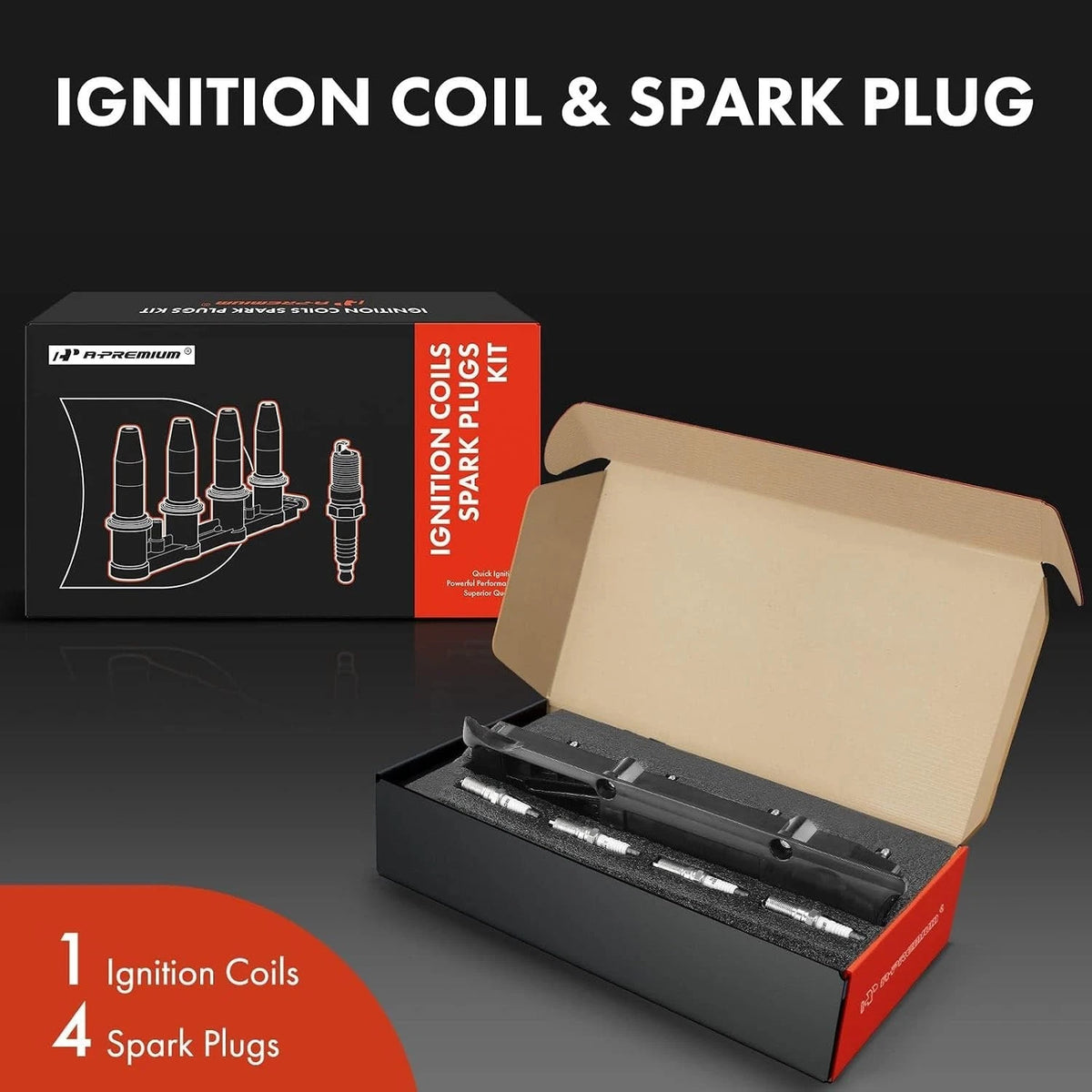 Ignition Coils with Iridium Spark Plugs for Enhanced Engine Performance