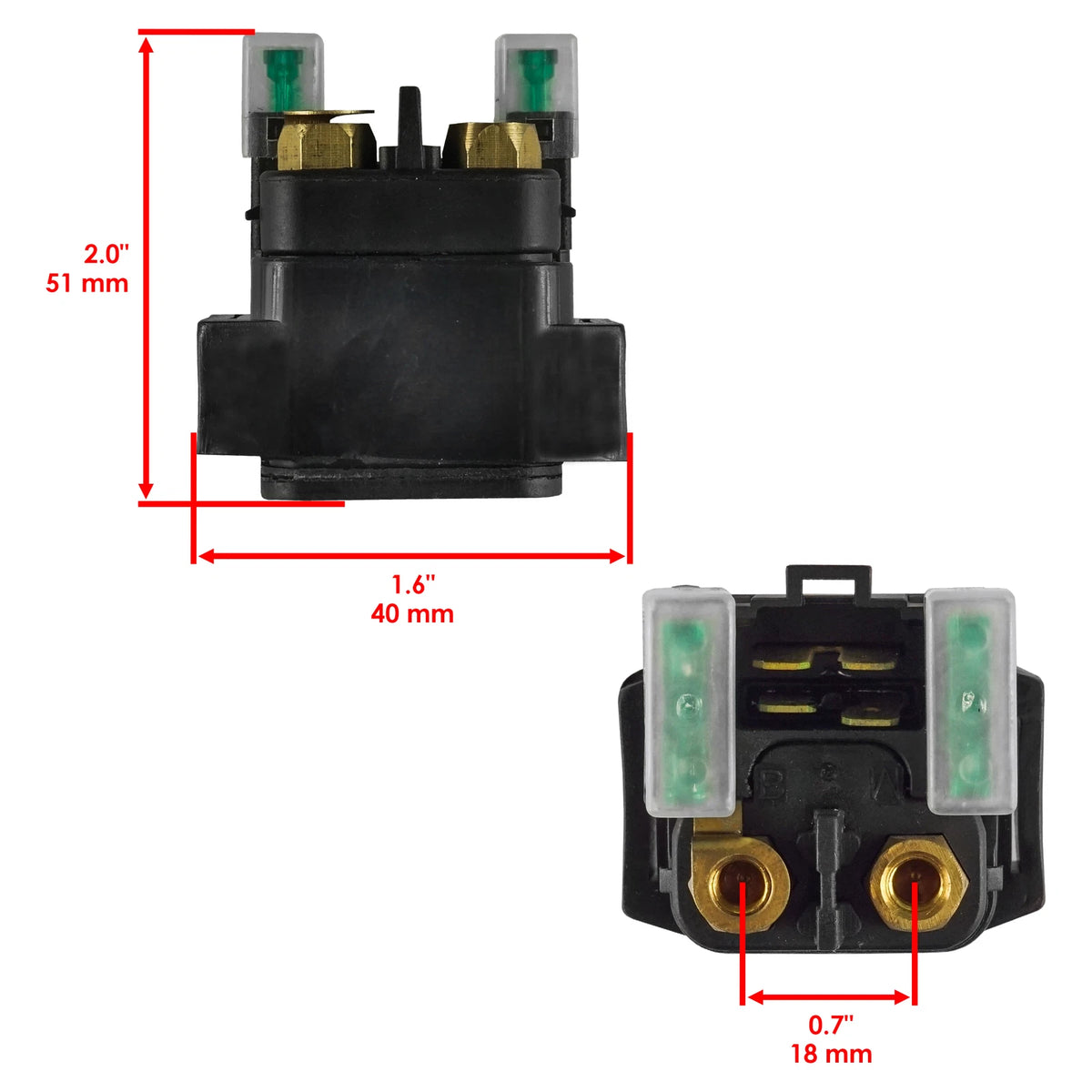 Starter Relay Solenoid for Yamaha Midnight 1700 XV1700 (YE1293RE110ZR)