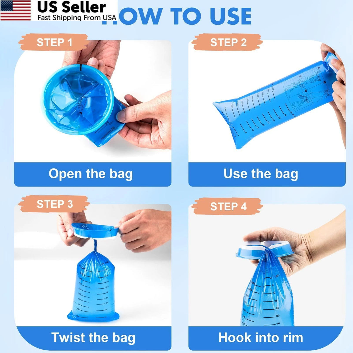 120 Pack Disposable Throw Up Bags for Portable Use