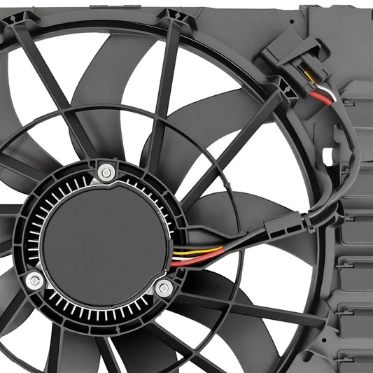 Cooling Fan Assembly for Porsche Cayenne (2011–2018) 18024738, 624760, 95810606120