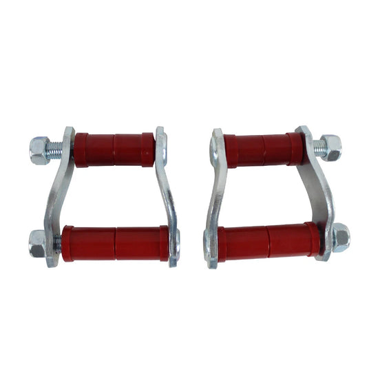 Set of 2 Rear Leaf Spring Polyurethane Shackles for Chevy Belair 1956-1957 LT101136