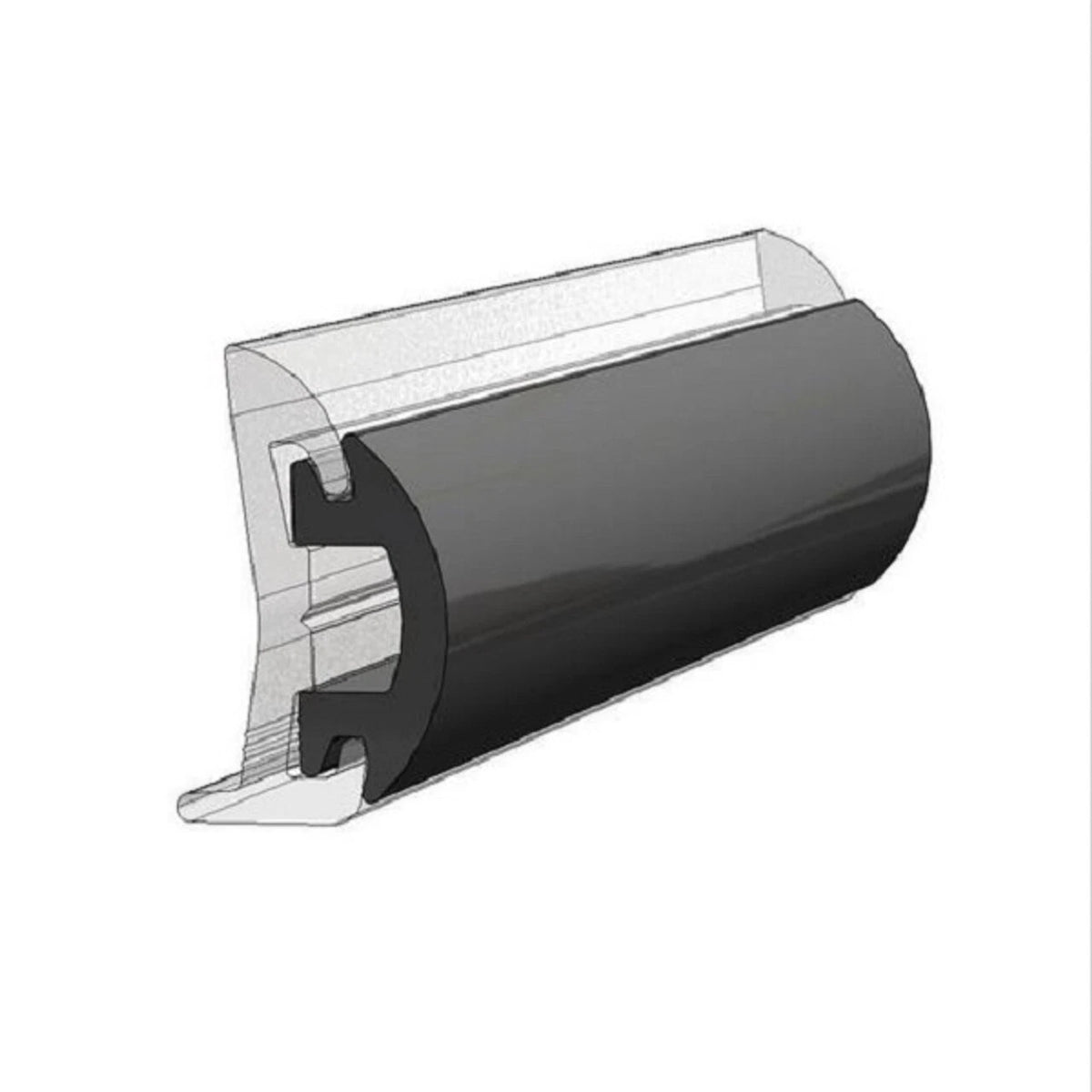 Rub Rail for TACO Marine (50ft, V12-4144BKA50-1, V12-0303WHA50-1)