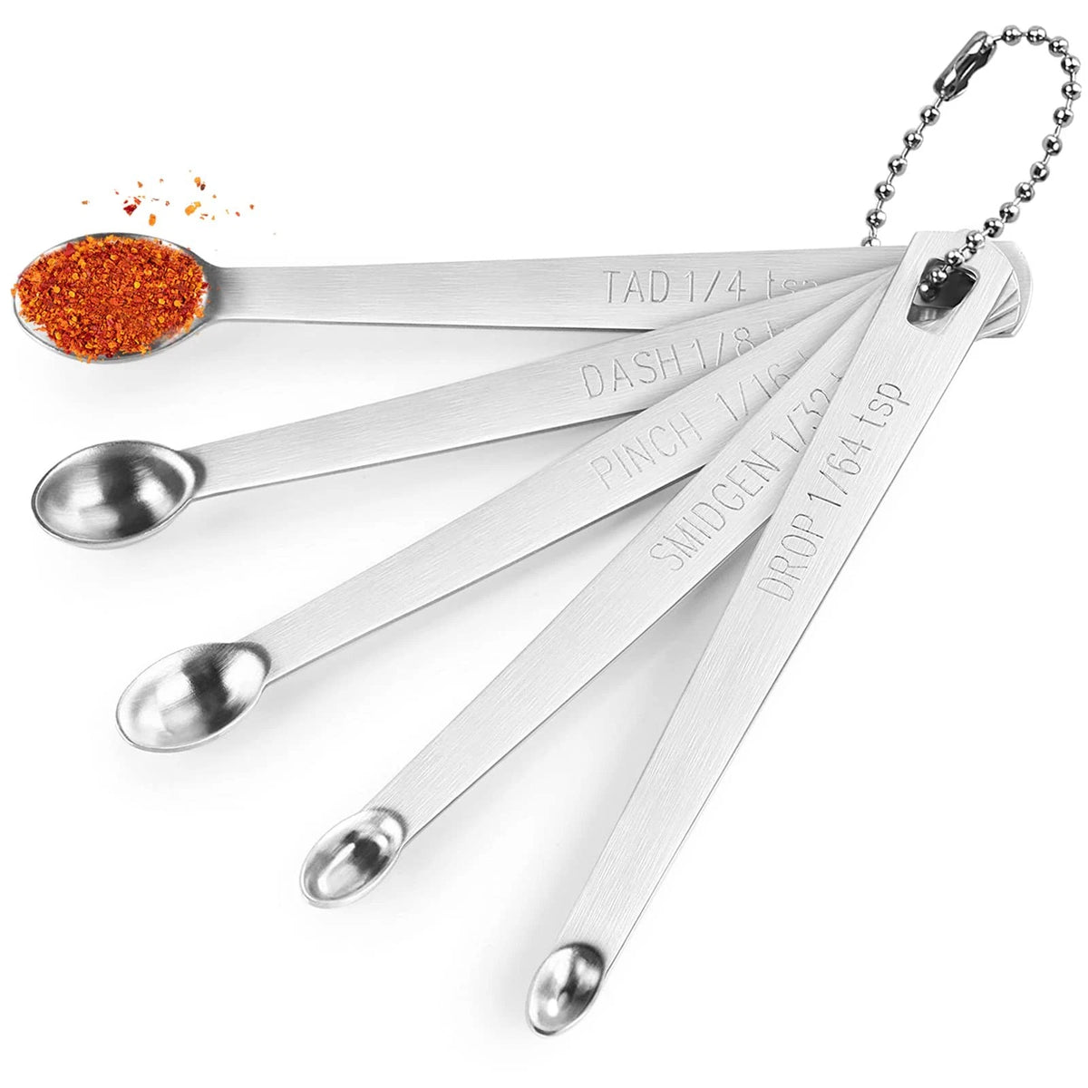 5 Pcs Mini Measuring Spoons Set for Precision Cooking