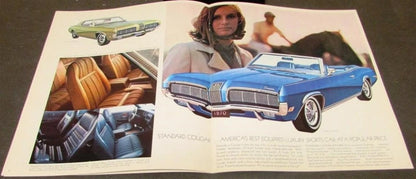 Sales Brochure for Mercury Cougar XR-7 Eliminator Hardtop Convertible (1970)
