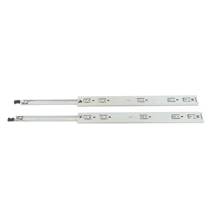 1 Pair Locking Drawer Slides 20 Inch Full Extension 150 lb Load Capacity