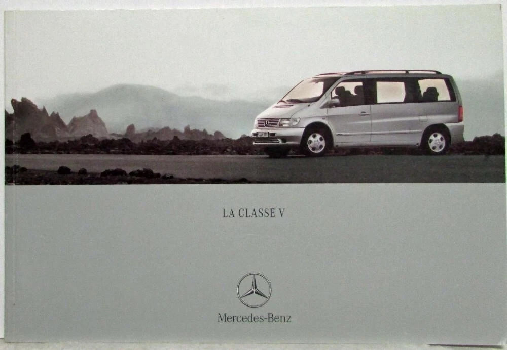 Mercedes-Benz Class V Sales Brochure (2001) - Italian Text