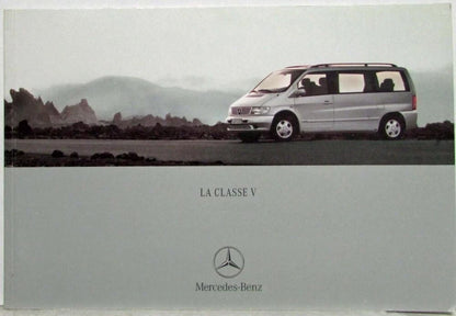 Mercedes-Benz Class V Sales Brochure (2001) - Italian Text