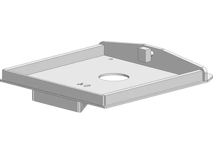PullRite 331704 Quick Connect Capture Plate for Lippert Pin Boxes (Select)