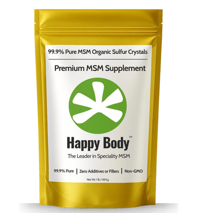 Organic Sulfur Crystals for Premium Supplement (99% Pure MSM)