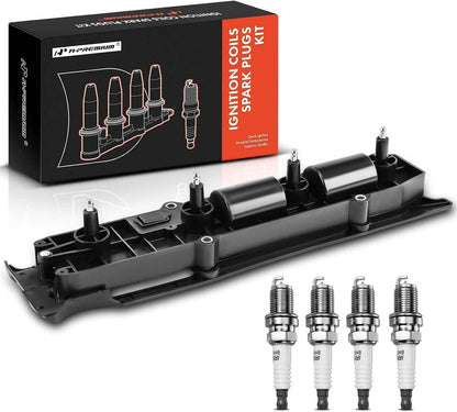 Ignition Coils with Iridium Spark Plugs for Enhanced Engine Performance