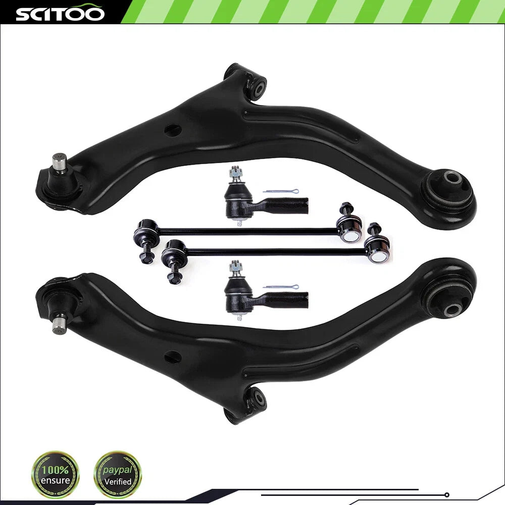 Sway Bar Front Outer Control Arm Tie Rod End for Mazda Tribute 2005-2009