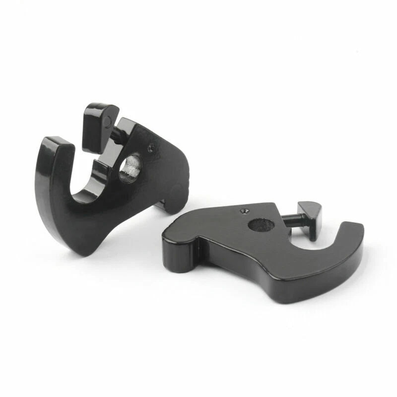 Rotary Latch Kit with Locks for Softail (MMA-076-Black)