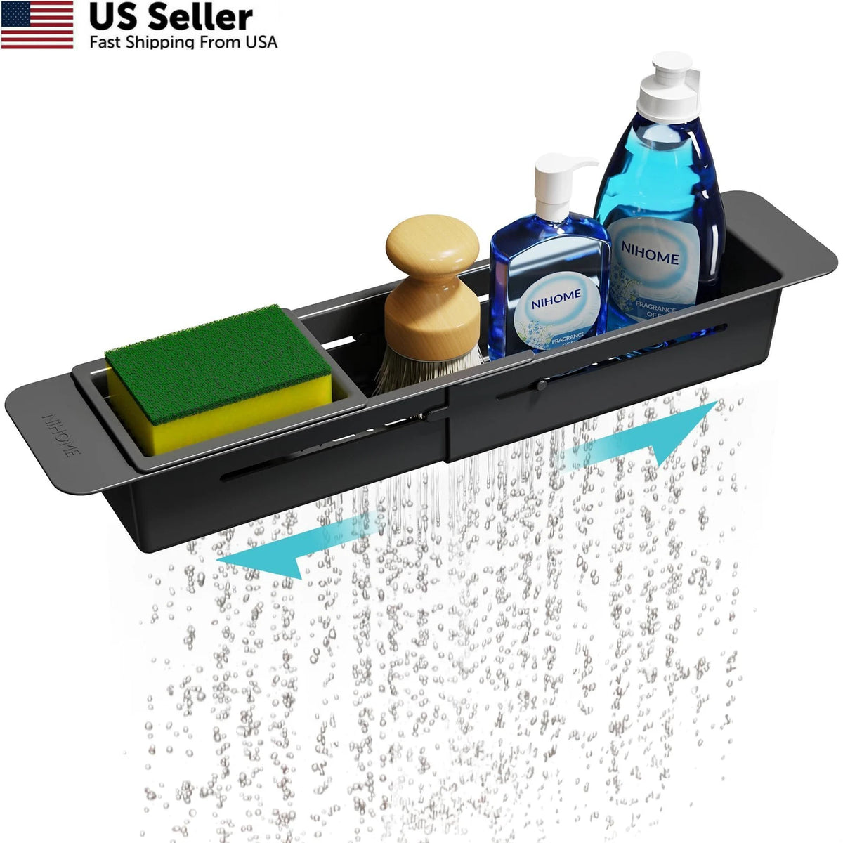 Extendable Over Sink Kitchen Organizer for Small Standard (2019–2023)