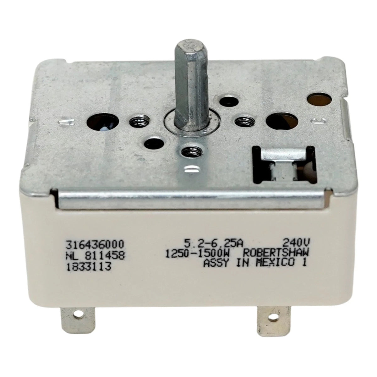 Infinite Control Switch for Frigidaire Range Stove