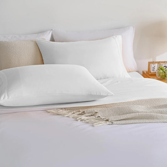 Twin Sheets Set for Single Bed (Cooling Hypoallergenic Microfiber)