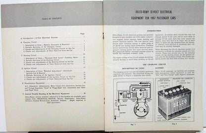 Delco-Remy 12 Volt Electrical Equipment Manual for GM Cars (1957)