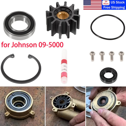 Raw Sea Water Pump Repair Kit for Volvo Penta 5.0Gi 5.0GL 5.0GXi 5.0OSi