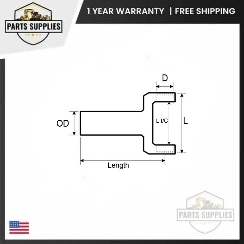 Driveshaft Slip Yoke 1330 for Toyota (21 Splines, 1.5" OD)
