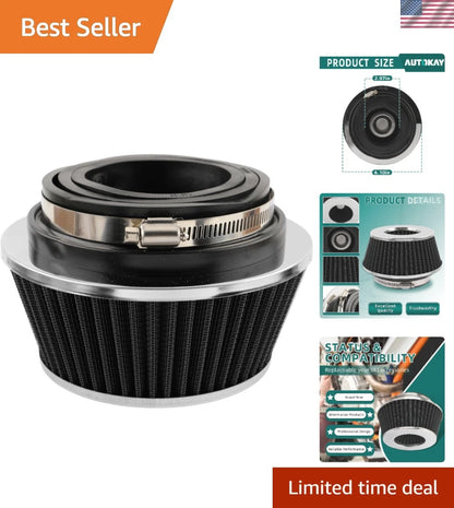 Clamp-On Air Filter for Enhanced Performance - Washable & Durable