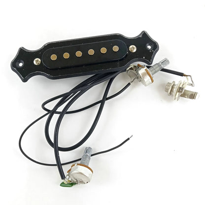 6-Pole Single Coil Pickup Harness for 6-String Cigar Box Guitar