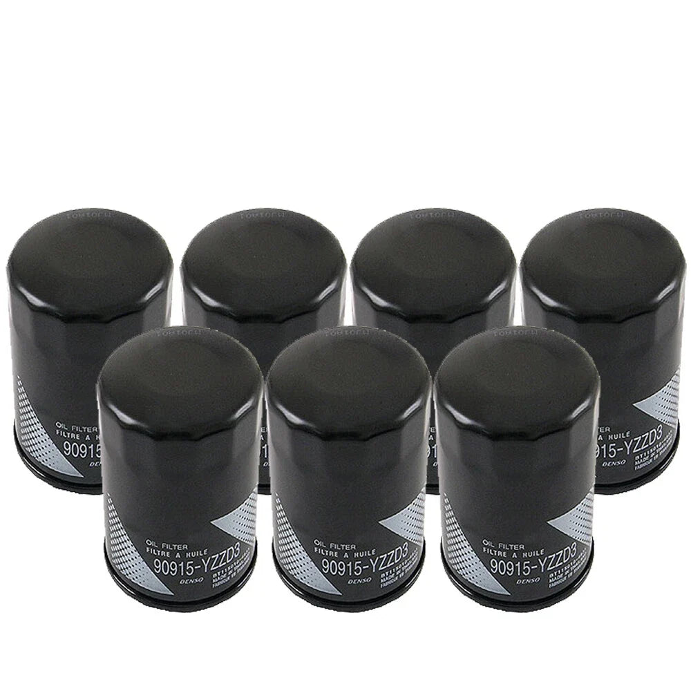 Set of 7 Engine Oil Filters for Lexus Toyota