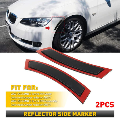 2X Side Reflector Marker Lights for BMW E93 328i/xi 335i 2007-2013
