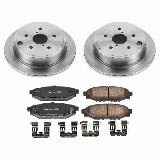Power Stop Brake Kit for Subaru WRX (2015–2020) TLX-psbKOE6977-CL360A70