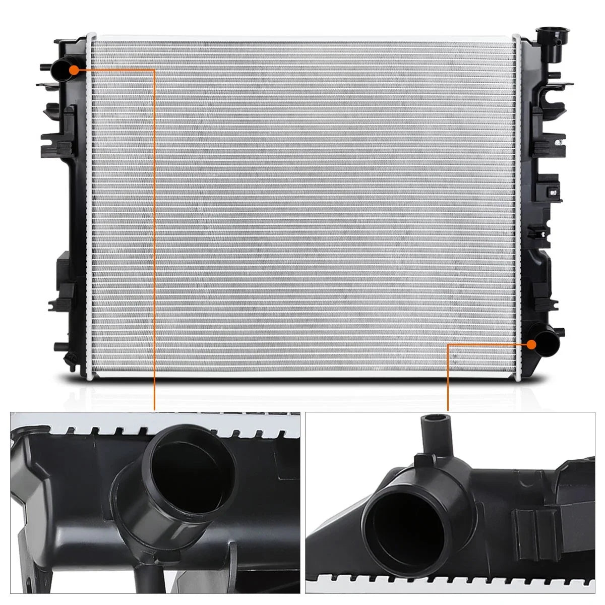 Radiator Aluminum Core for Ram 1500/2500/3500 (2009–2018) DPI-13129