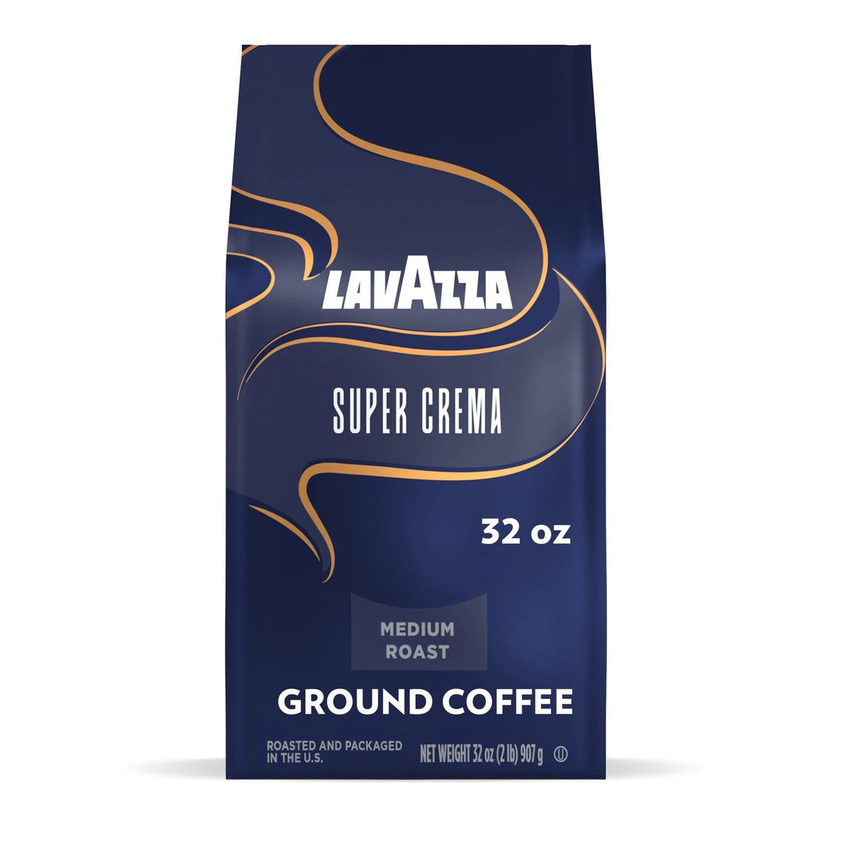 Lavazza Super Crema Ground Coffee Medium Roast 32 oz