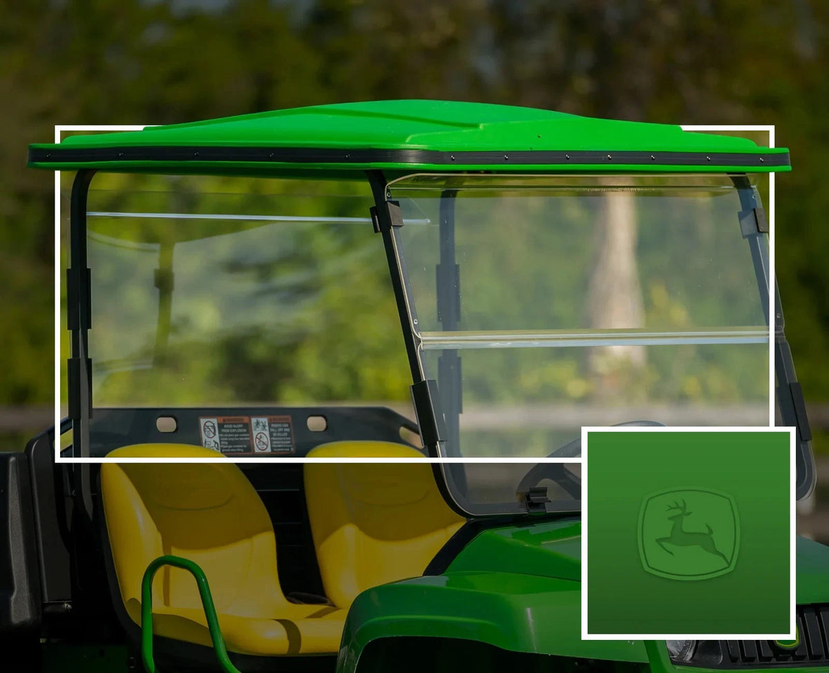 JG21G CoolTops Canopy with Frame for John Deere TE TS TX 4x2 Gator