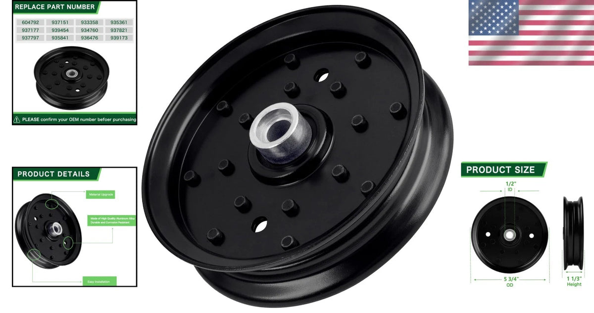 604792 Idler Pulley for Raptor Mowers