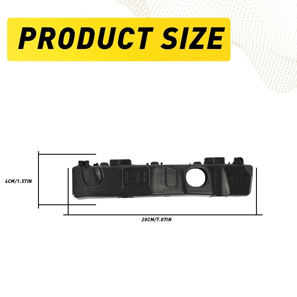 Front Left + Right Bumper Support Bracket for Kia Forte (2019–2022) 86552-M7500