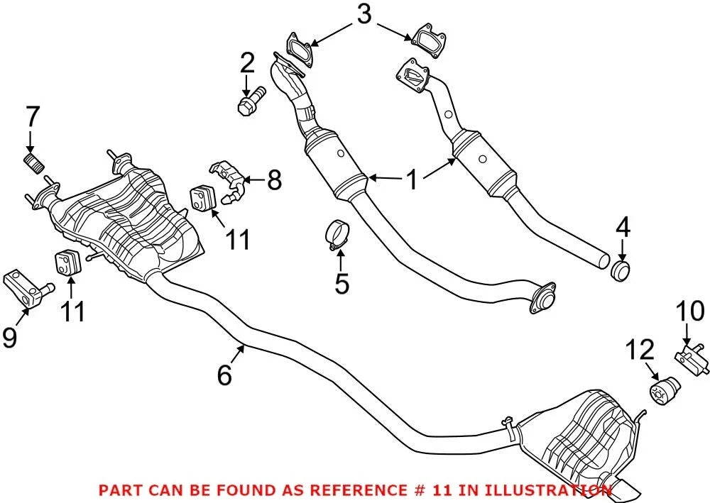 Exhaust System Hanger for Dodge Durango (2011–2023)