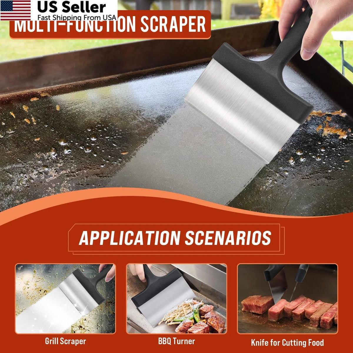 Griddle Cleaning Kit for Blackstone Flat Top Grill