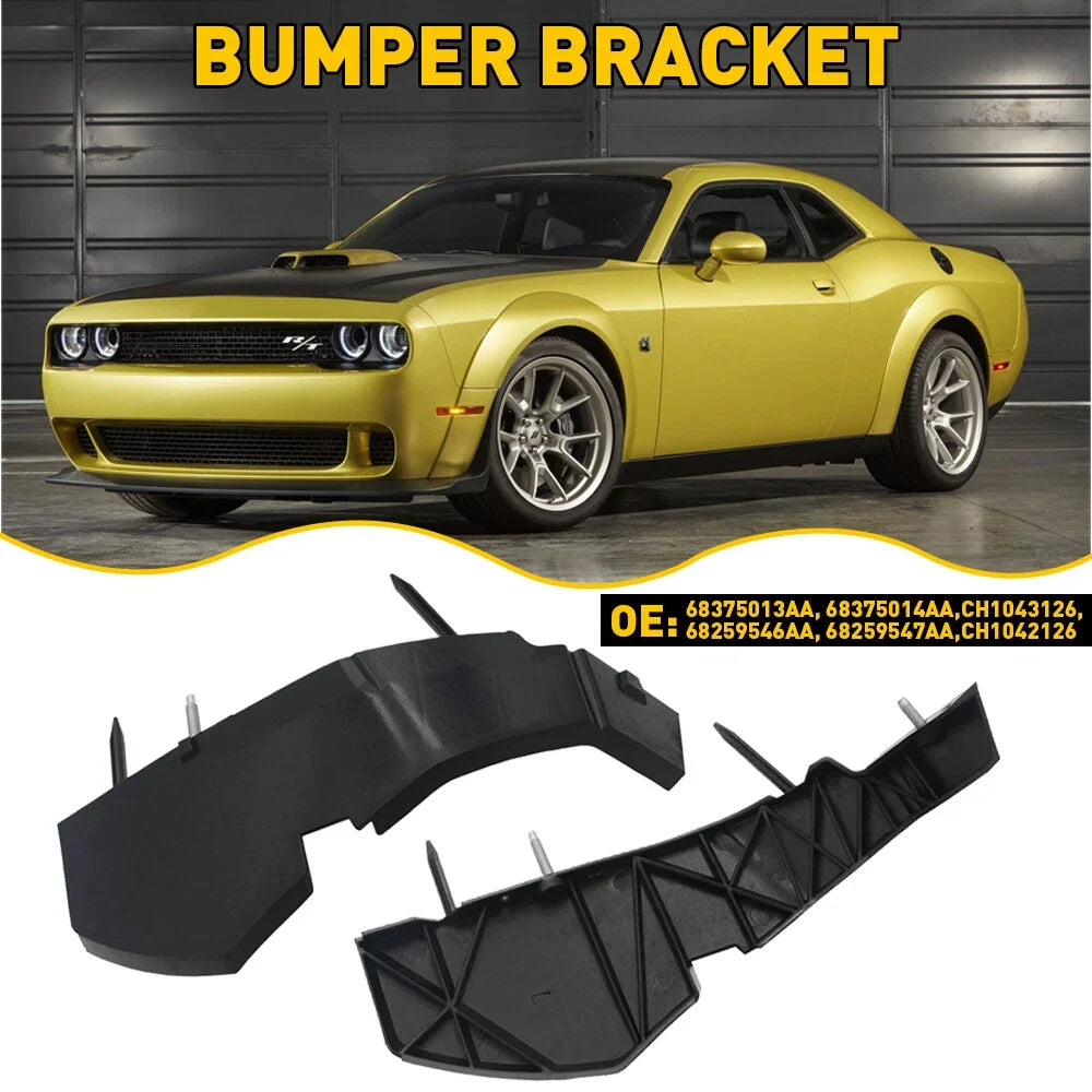 2X Bumper Retainer Brackets for 2015–2021 Dodge Challenger Front