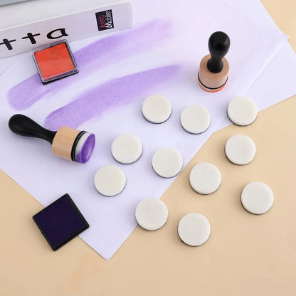 26 Pack Mini Round Ink Blending Tool for (No Specific Years)